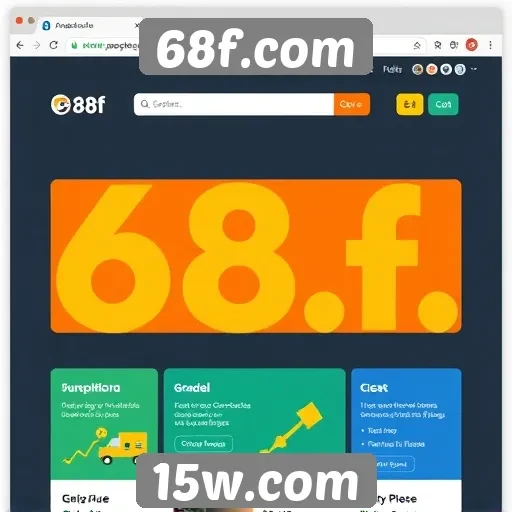 Acessibilidade e interface do 68f.com para novos usuários