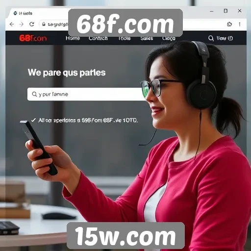 Avaliação da experiência do usuário no 68f.com